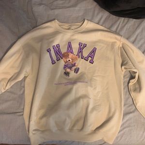 Inaka teddy crewneck